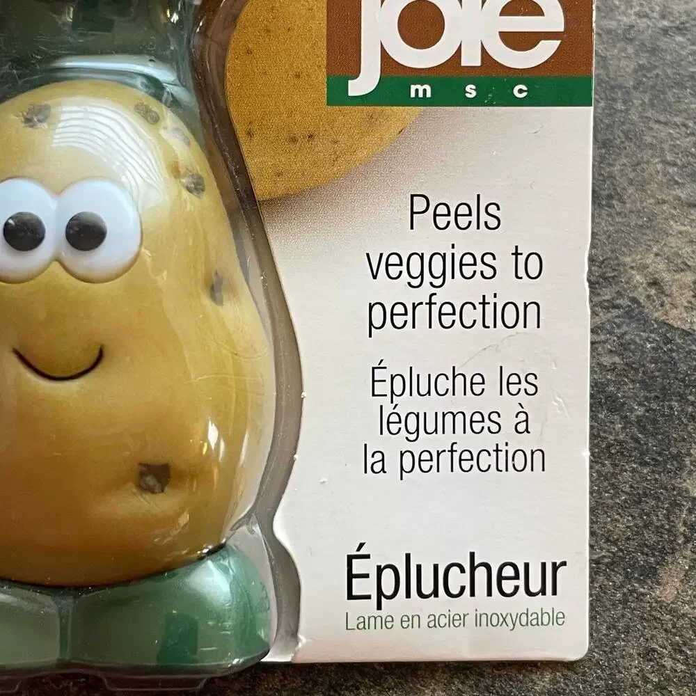 Joie Vegetable Peelers Set Spud Dude Potato and Carrot Veggie Dude Julienne NEW